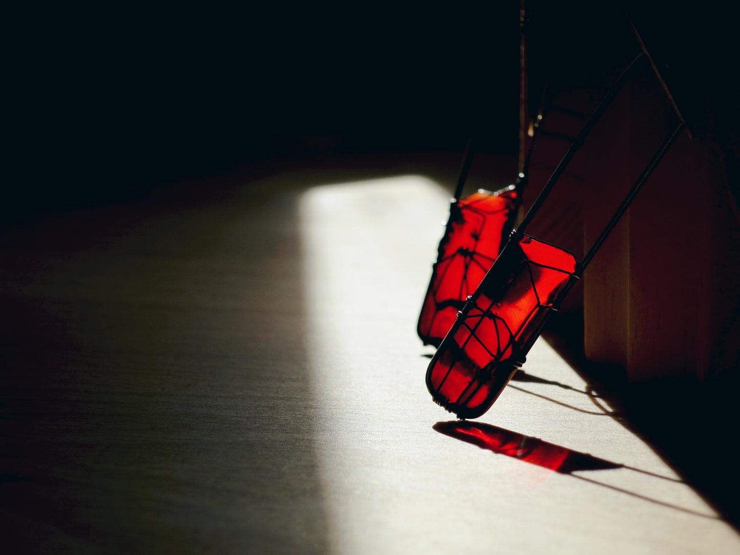 Red City Earrings