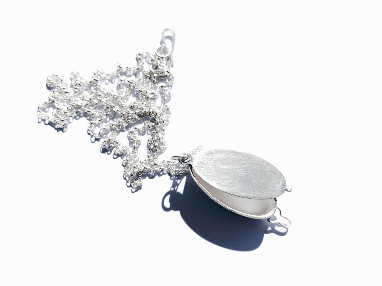Silver Locket Necklace