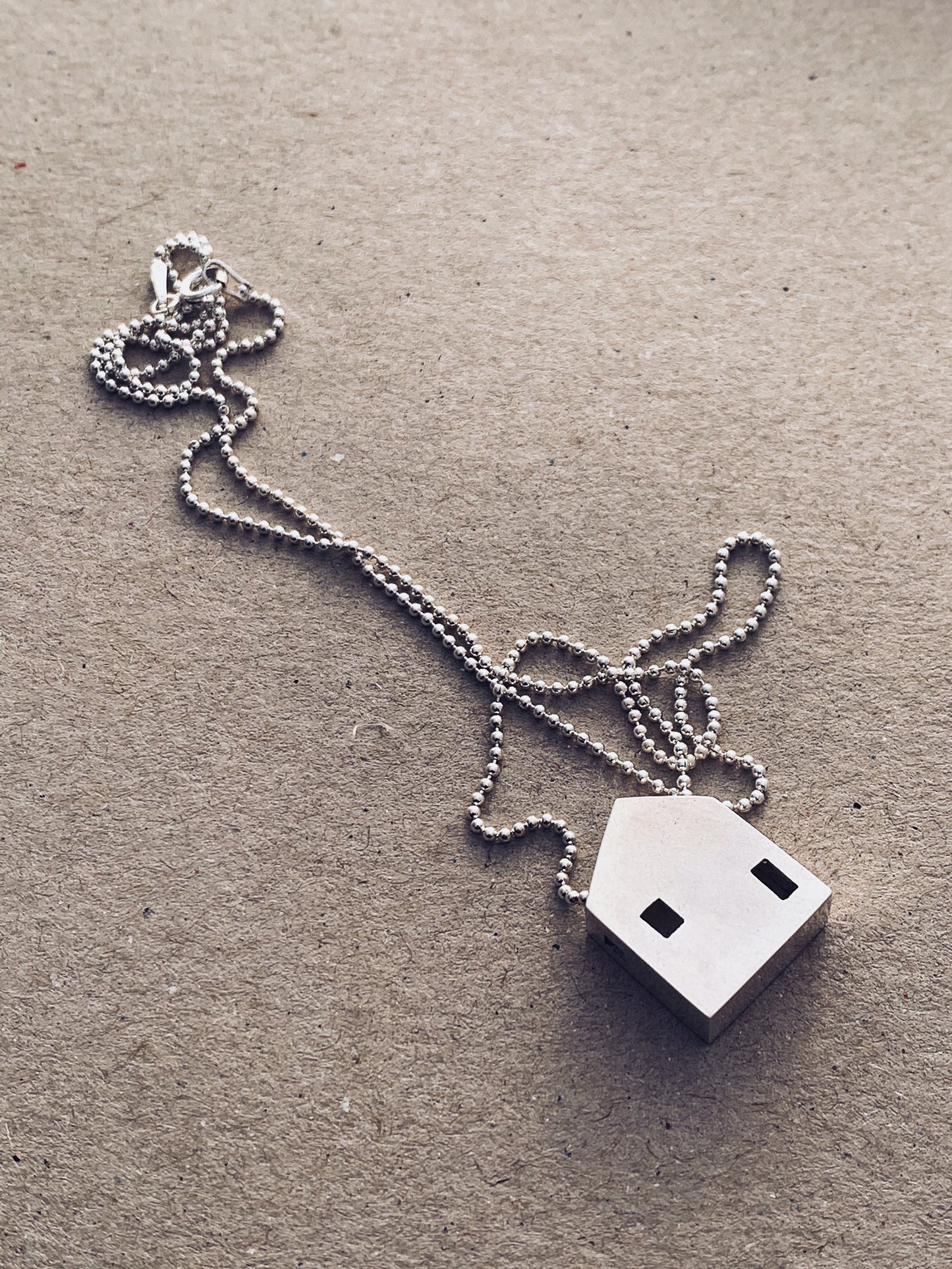 Tiny House Necklace
