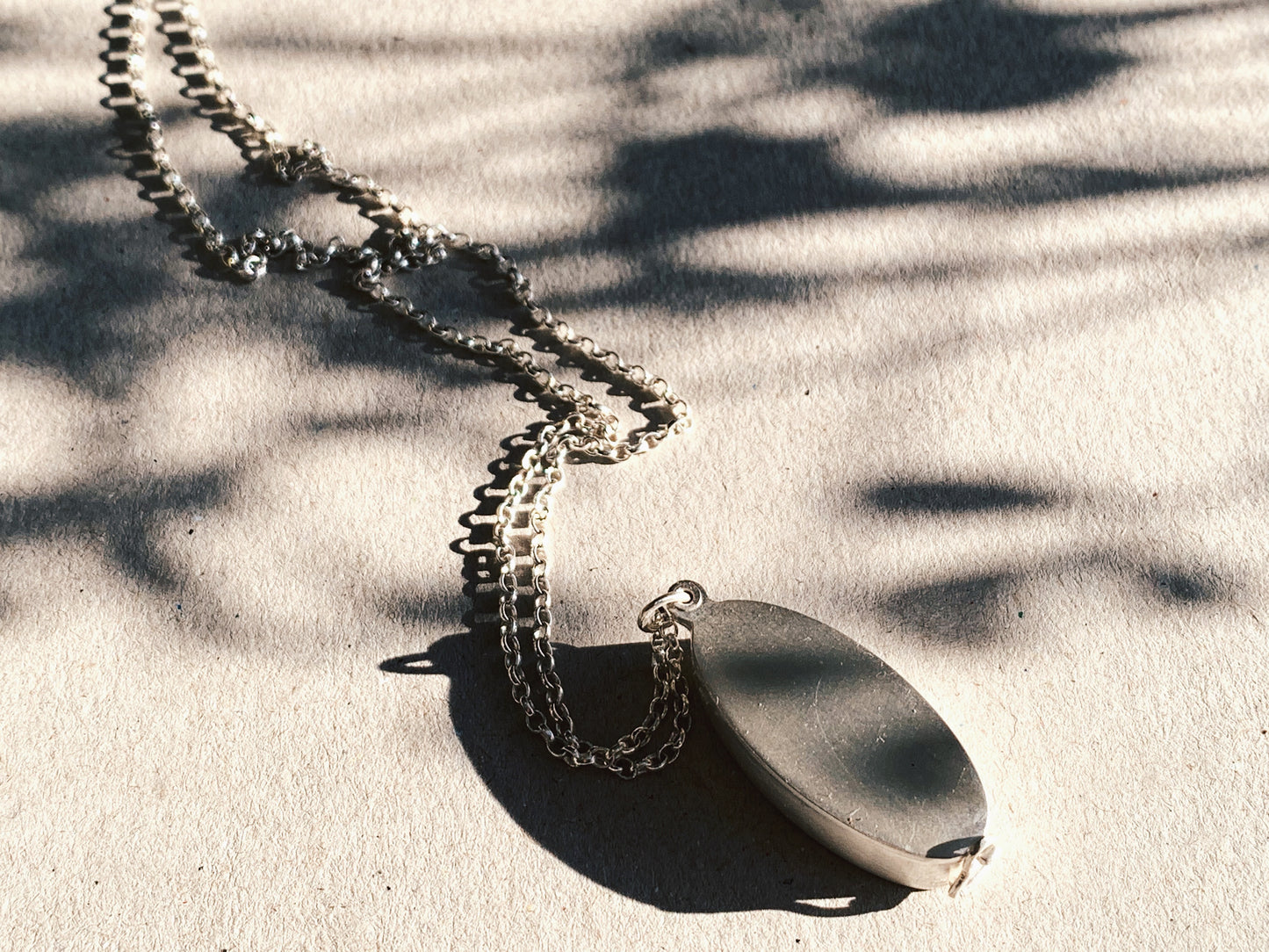 Silver Locket Necklace