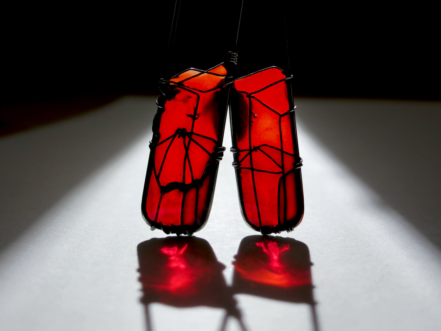 Red City Earrings