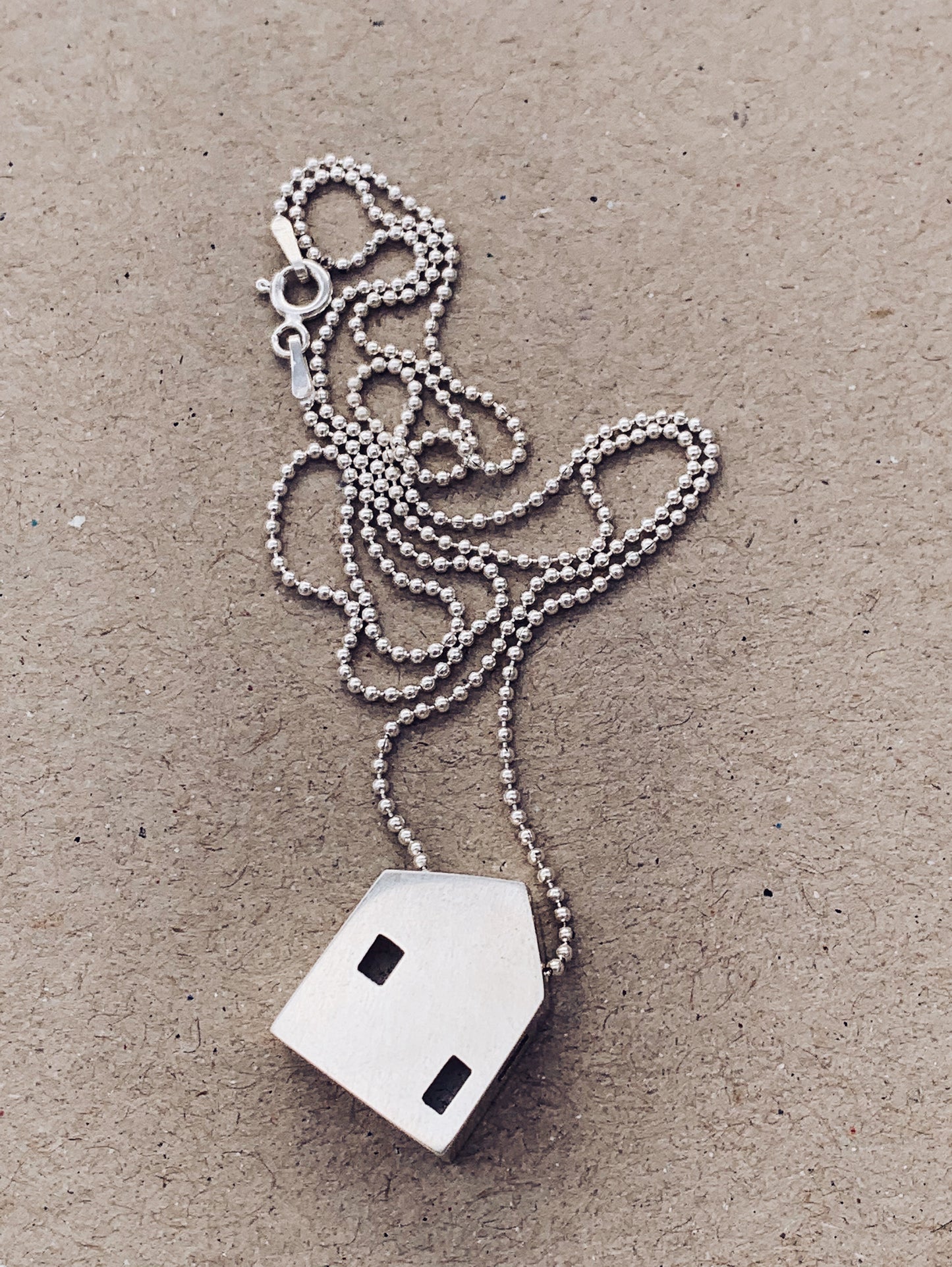 Tiny House Necklace