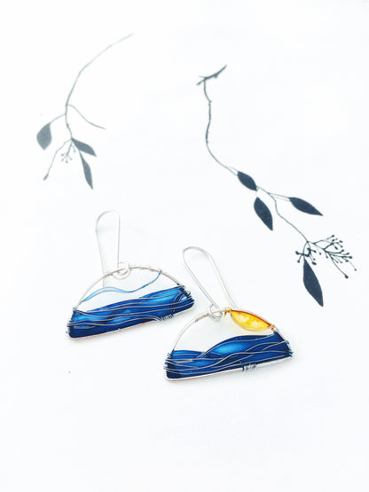 Calm Sea Earrings