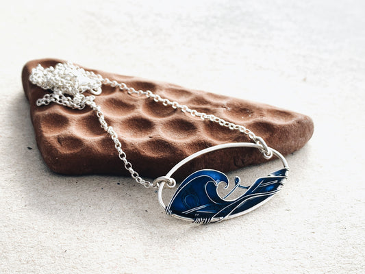 Blue Sea Necklace