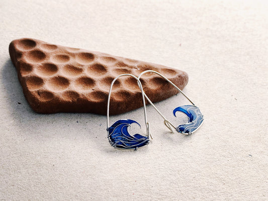 Blue Sea Earrings