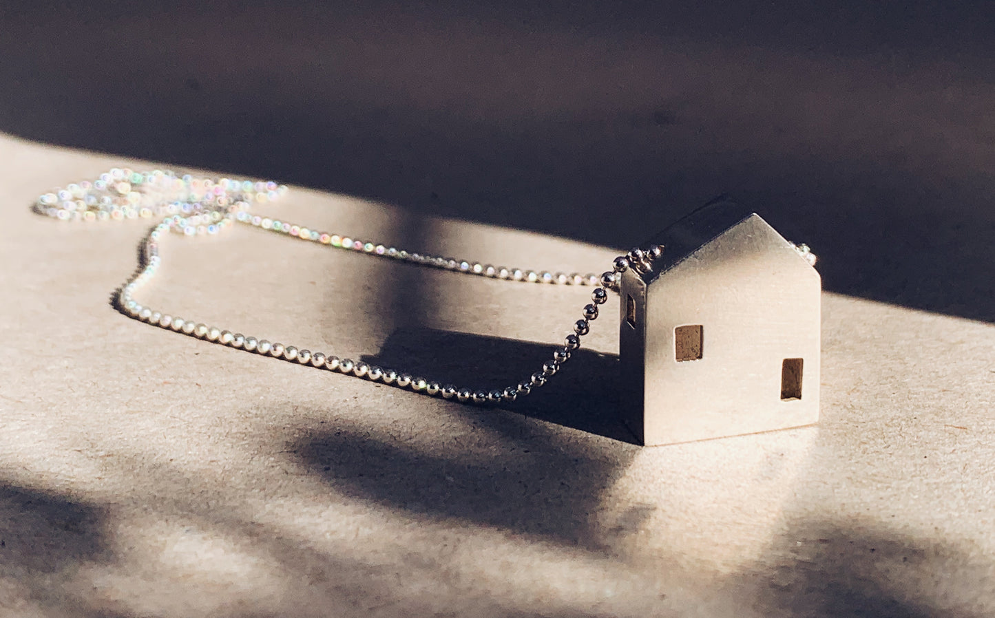 Tiny House Necklace