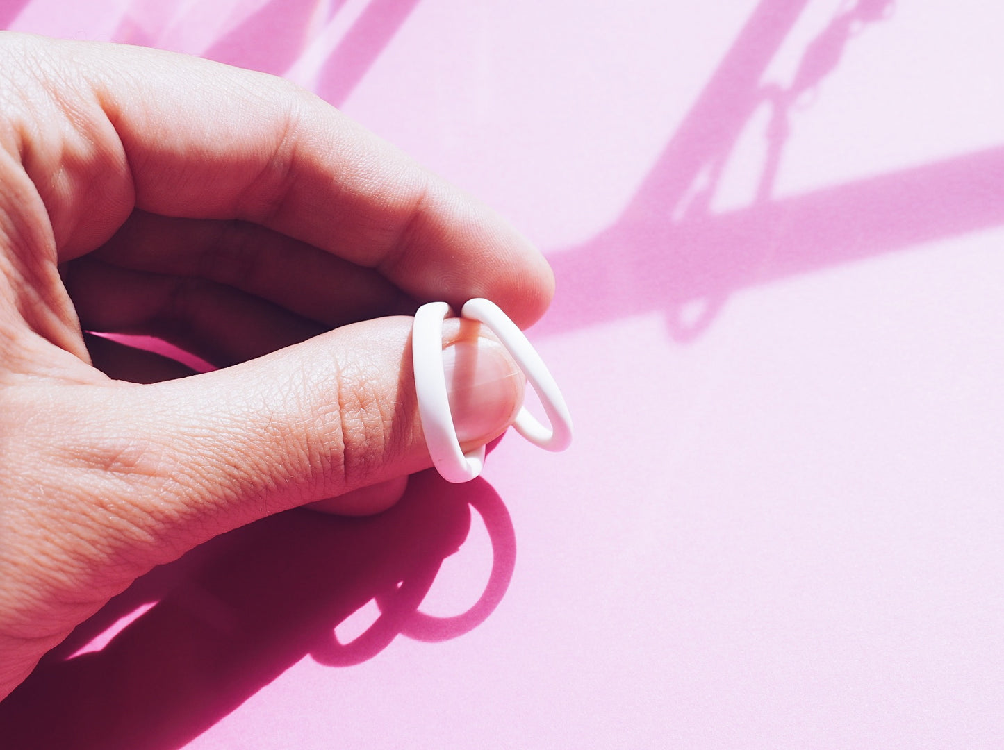 White Stacking Porcelain Ring