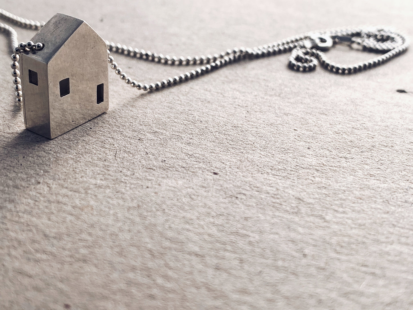 Tiny House Necklace