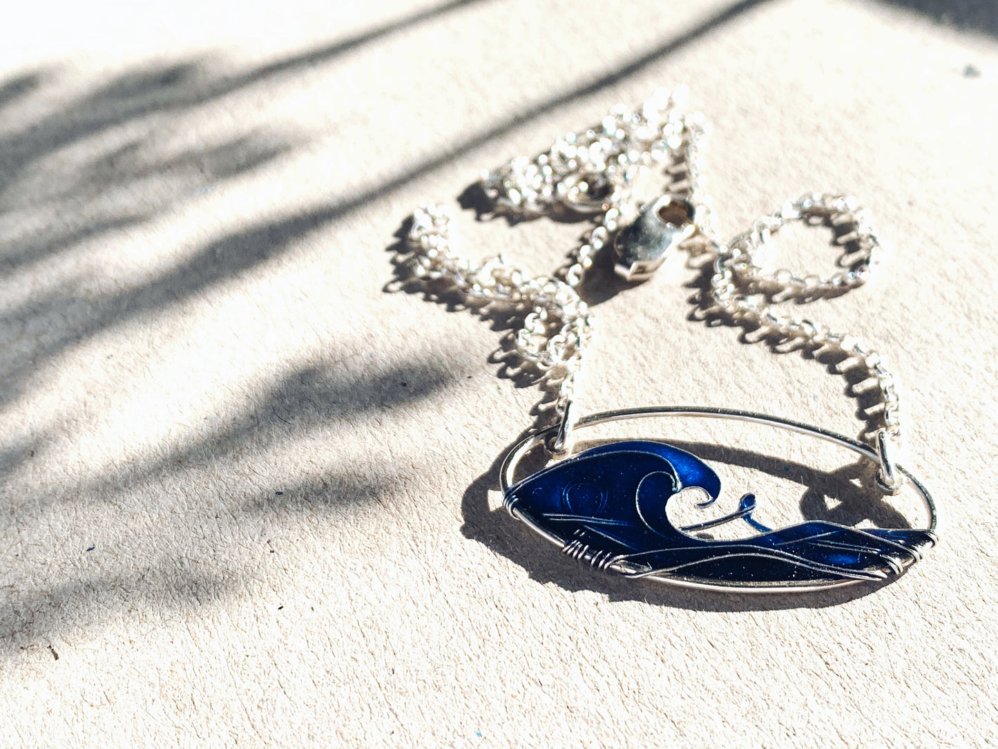 Blue Sea Necklace