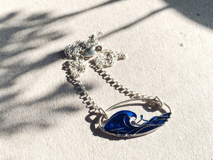 Blue Sea Necklace